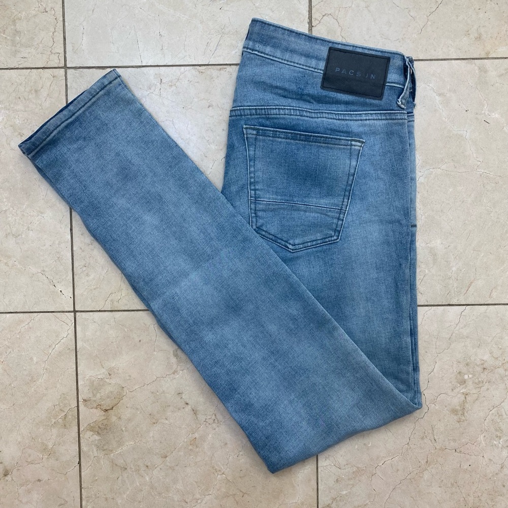 Pacsun Skinny Indigo Jeans